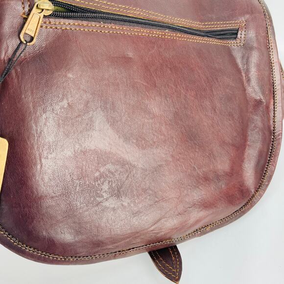 M&H Genuine Leather Shoulder Bag - Read Description - Picture 4 of 7